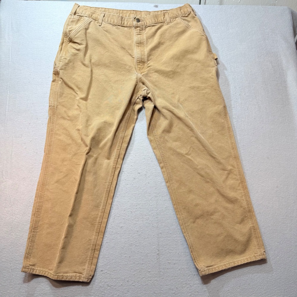 Carhartt B11-BRN 42x30‎ Loose Original Fit Carpenter Pants Work Khaki Brown